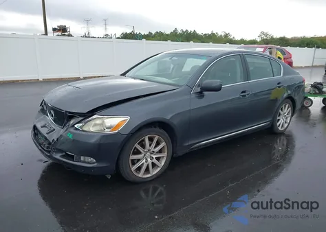 2006 Lexus Gs 300 z USA, uszkodzony, nr VIN JTHCH96S260011950